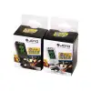 clip-on chromatic digital tuner with LCD display for guitar, bass, ukulele, violin, and other string instruments.